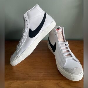 Nike Blazer 77 Vintage Style High Top Sneakers Classic Basketball Mens 13 White